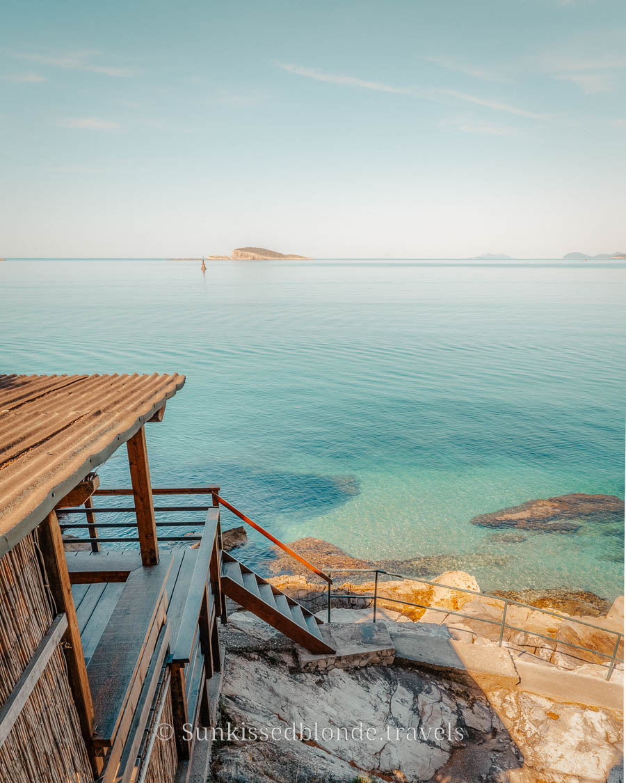 Views Over Beach Bar Little Star Cavtat