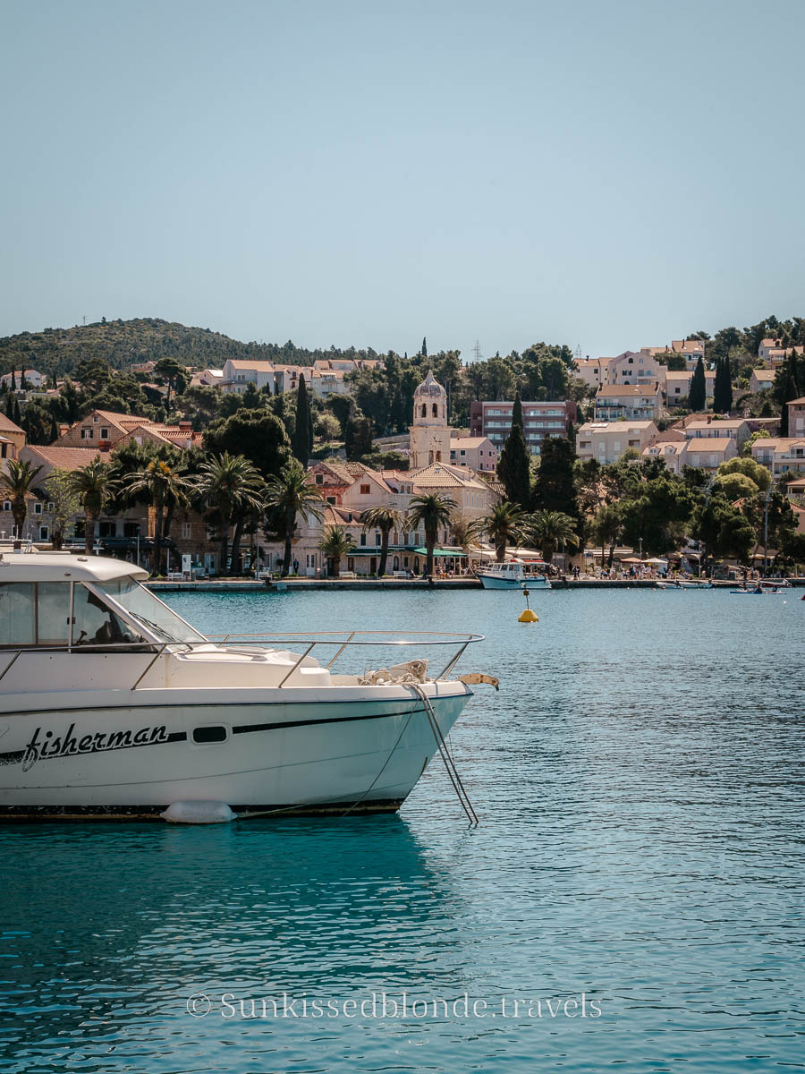 Boat Anchored at Cavtat Bay