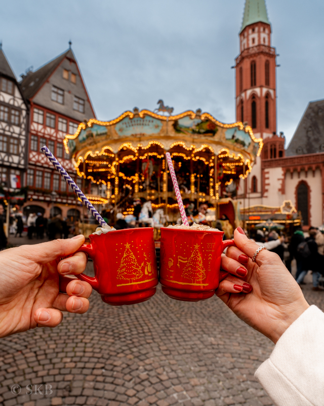 Hot Chocolate at Heidelberg Christmas Market