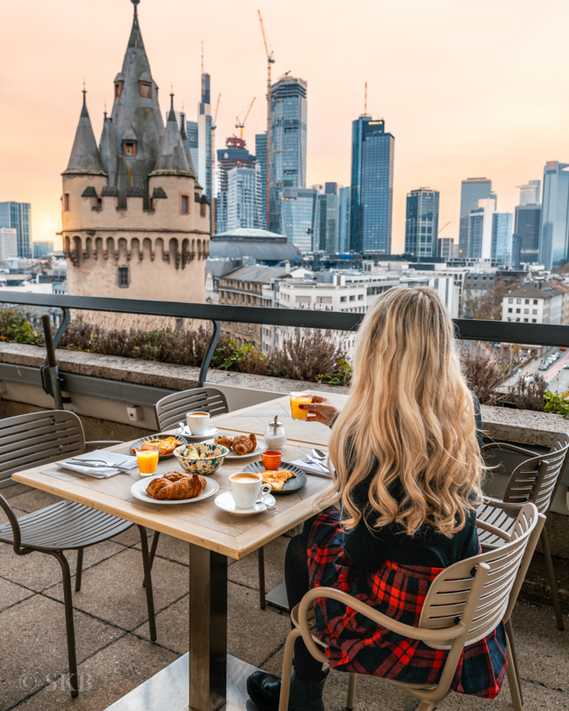 Breakfast at Fleming’s Selection Hotel in Frankfurt